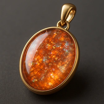 Orange pendant